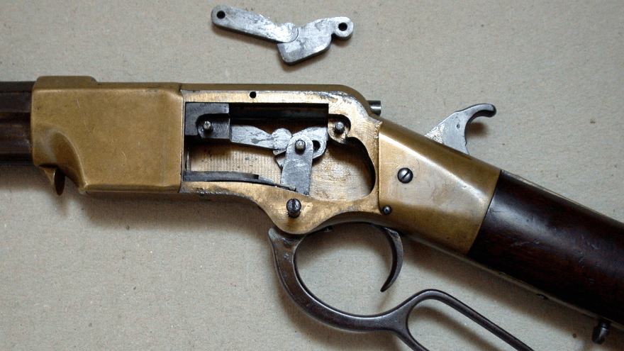When Was the Lever Action Rifle Invented