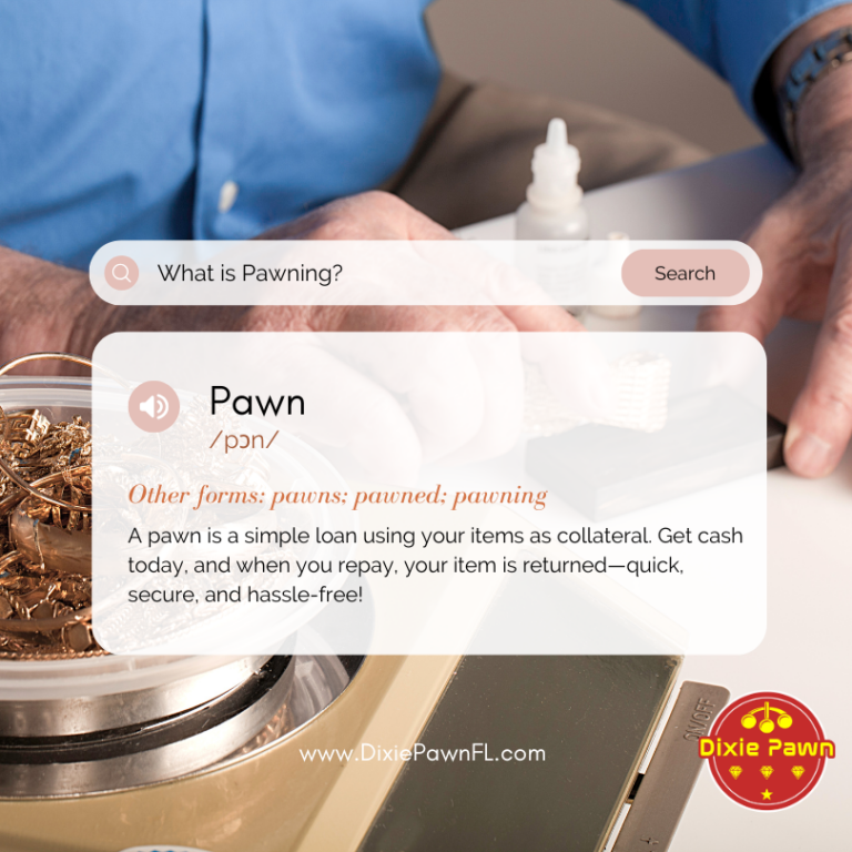 What is Pawning?