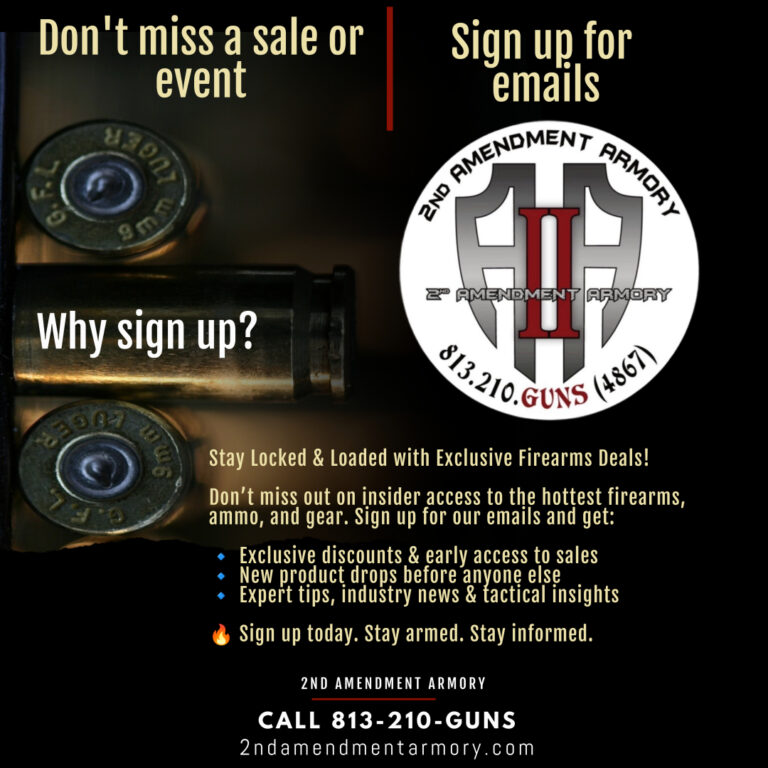 Firearms Safety Training Flyer Template 1 768x768